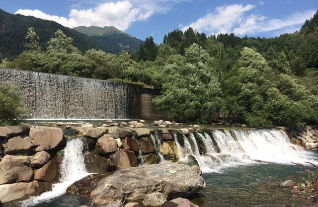 La pequeña casa verde en el Vanoi