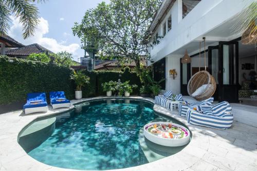 The Monroe Luxury 3-Bedroom Villa with Private Pool in Central Seminyak 900m to the Beach