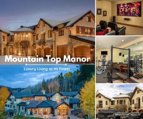 The Mountain Chateau With Stunning Views
