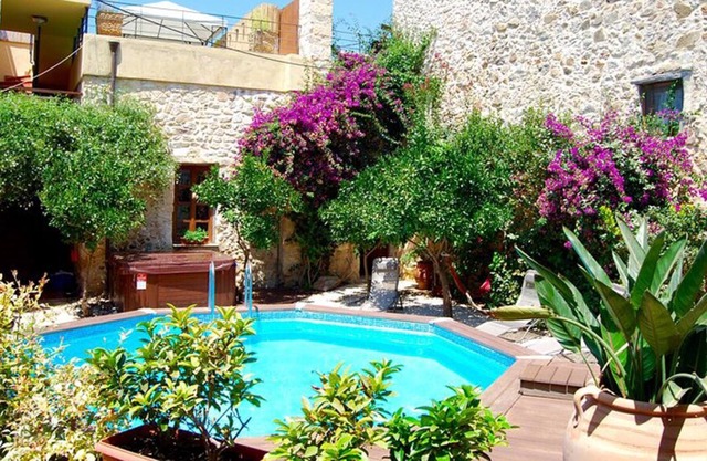 The Old Olive Mill Maroulas, Maroulas, 3 bedroom 3 Bathroom 14th Century Villa