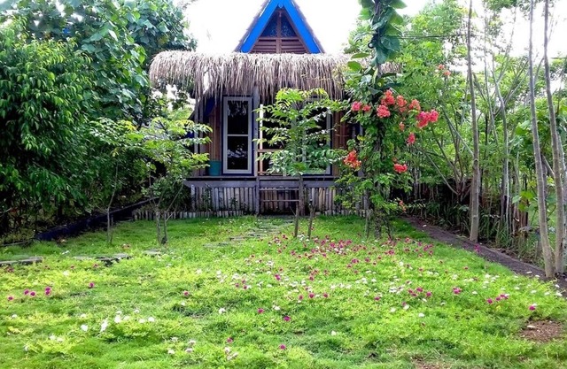 El único bungalow frente al mar cerca del puerto