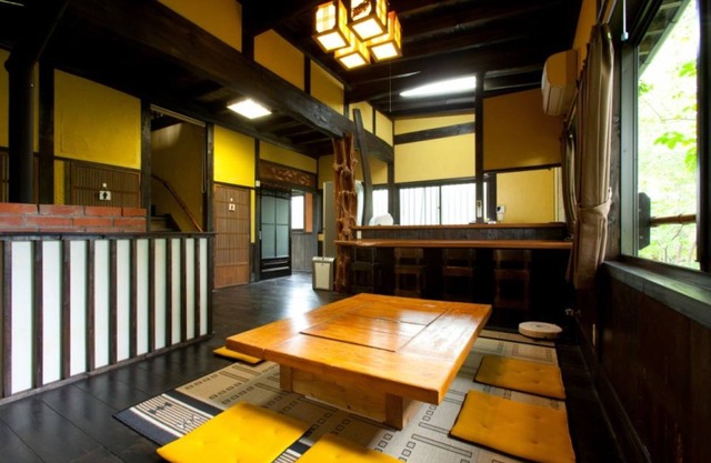 The openair bath includes Goemon bath indoor ba / Aso-gun Kumamoto