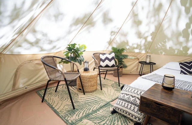"The Palm" Unique Glamping Tent near Tobermory