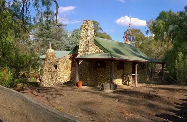 La casa de guijarros-Tarnagulla