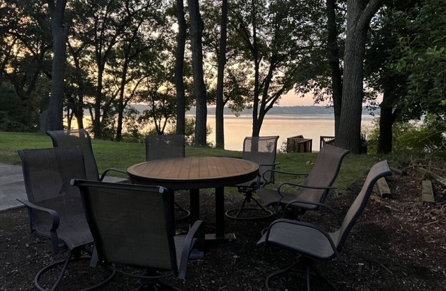 The Perfect Place: Close to town, with 100' of private lake frontage.