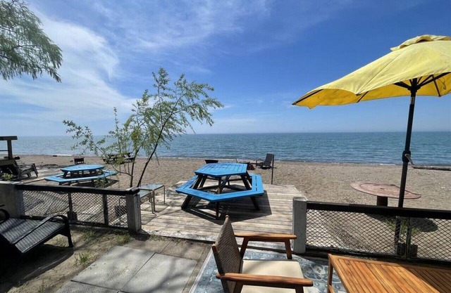 The Red Jelly Bean C · The Red Jelly Bean Cabin- On the Beach & Off the G