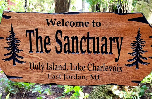 The Sanctuary on Holy Island, Lake Charlevoix