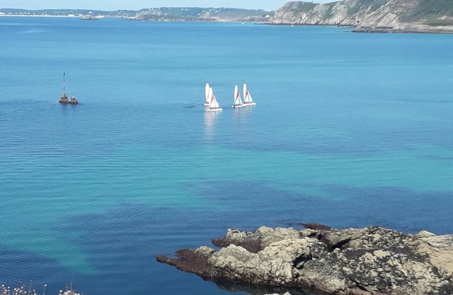 El mar como único horizonte.