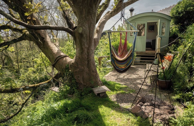 THE SHEPHERD HUT, pet friendly, country holiday cottage in Solva