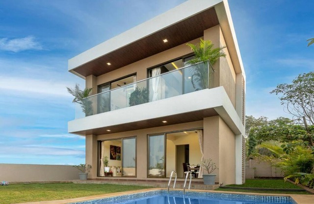 The Sky Deck Villa - 3BHK With Private Pool & Lawn
