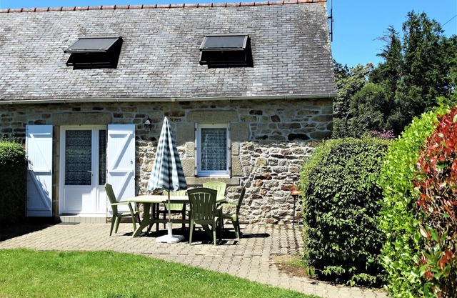 La casa estable y tranquila en la bahía de Dournenez