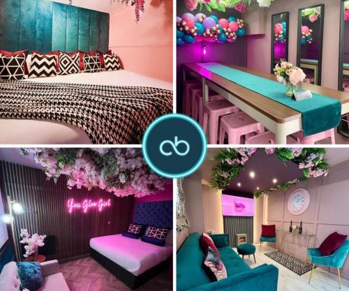 The Ultimate Hen Suite with Bar & Makeup Room