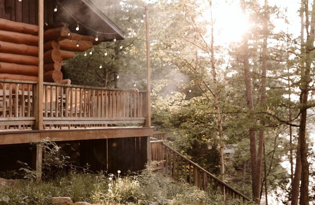 The Wood House-- Scandinavian log cabin in Muskoka