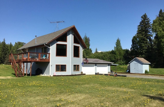 Esta encantadora 😊 casa de serenidad de Alaska 🏡 es una escapada perfecta para disfrutar 😊