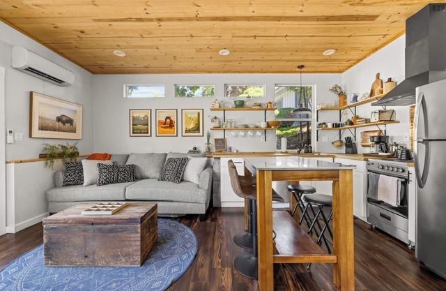 This newly built home is perfect for a couple or traveling professional
