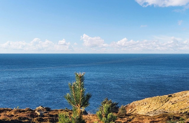 This spacious vacation home with a wonderful view of the sea welcomes you to the Lista peninsula.