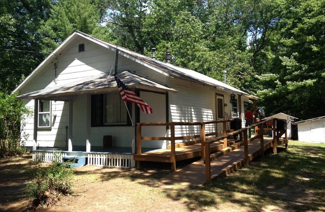 Three bedroom one bath home and 3 1/2 wooded acres