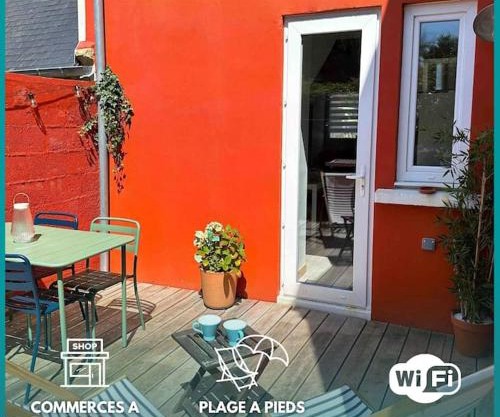 Ti Rouz/wifi/port à pieds