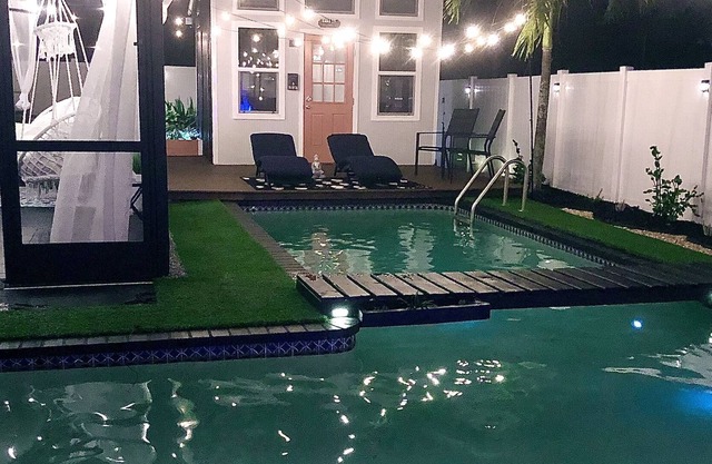 Tiny home get away with resort feel!