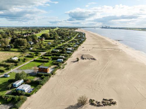 Tiny House direkt am Weserstrand
