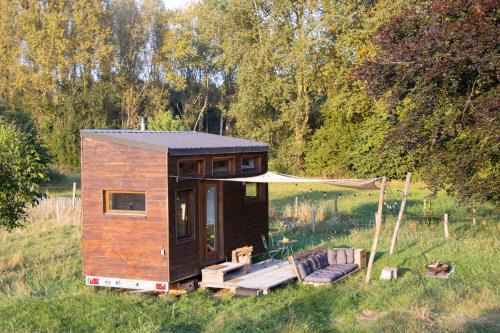 Tiny House ontspanning & natuur nabij Brugge!