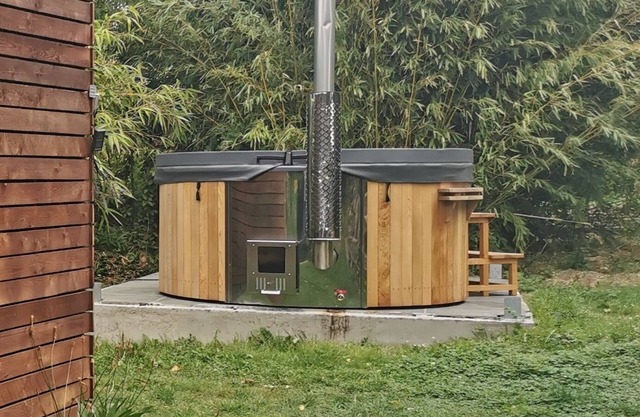 Tiny house & private jacuzzi for a magical night Belgian Ardennes - Temps 1solite
