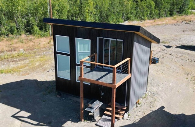 Welcome to the Wrangell Tiny House @ private Airstrip at the FLY8MA Pilot Lodge