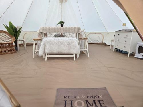Tipi Glamping Naturcamping in der Seenplatte inklusive Strom- Dixi-WC! #Mecklenburg-Vorpommern