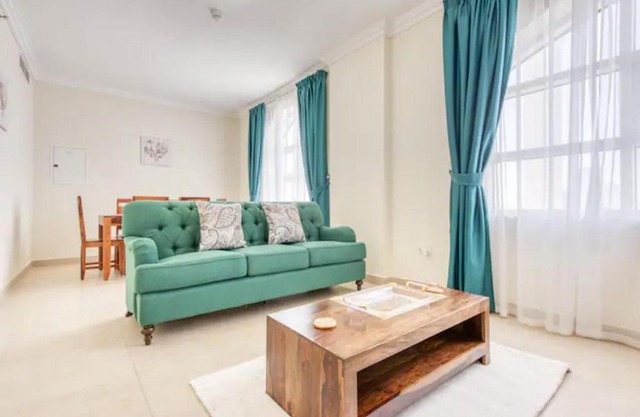 Top floor 2BR apartment Opposite Five Hotel JVC