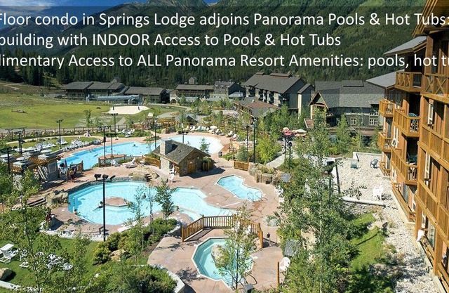 TOP FLOOR in Panorama Resort | TRUE Ski In/Out | Indoor Access to Pool & HotTubs