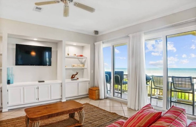 Top Floor Oceanfront Beach Condo Large Balcony