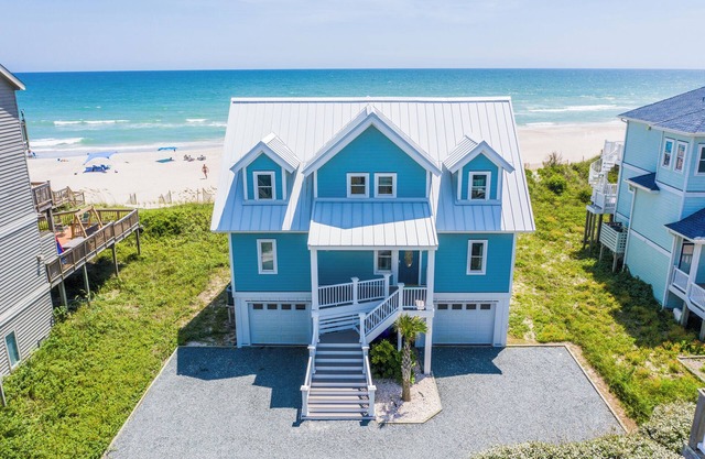 Topsail's Treasure #148 - Oceanfront Home w/ Community Pool & Sound Access!