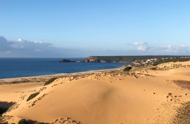 Torre dei Corsari mit Aussicht auf Meer und Dune