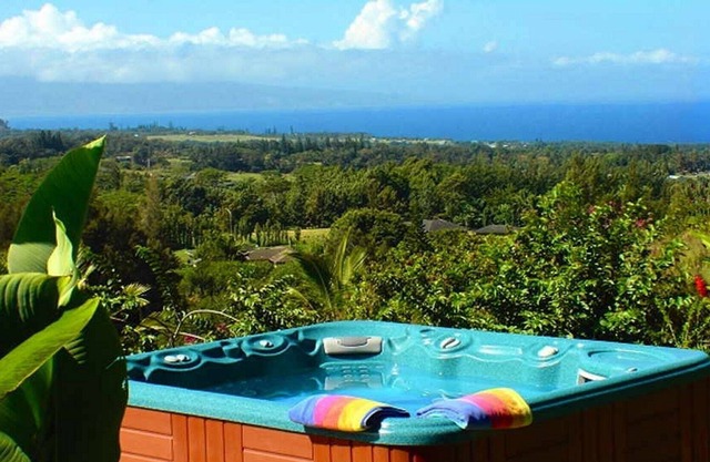 Suite Tradewinds - Vistas al mar, privacidad, jacuzzi, WiFi, aire, sauna, cama extragrande