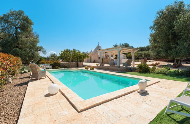 Casa de vacaciones tradicional Trullo Milù con WiFi, Aire acondicionado