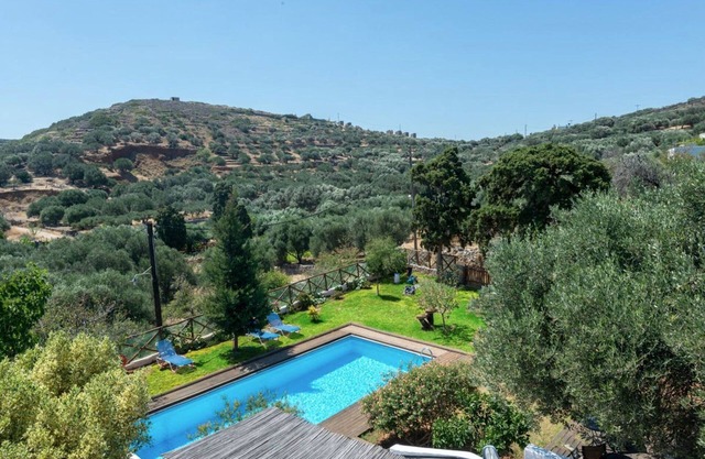 Traditional Crete Villa | 5 Bedrooms | Villa Autumn Wind | Private Pool & Panoramic Sea Views | Elounda