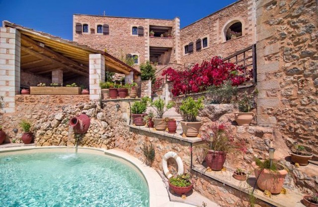 Villa tradicional de Creta | Villa Red Fliskouni | Impresionantes vistas | 1 dormitorio | Samonas
