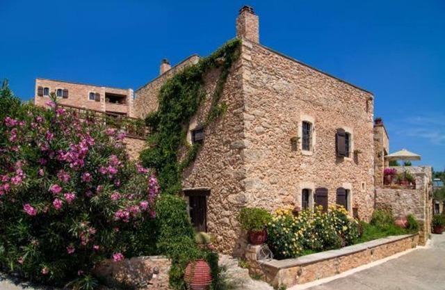 Villa tradicional de Creta | Villa Blue Mantzourana | Impresionantes vistas | 1 dormitorio | Samonas