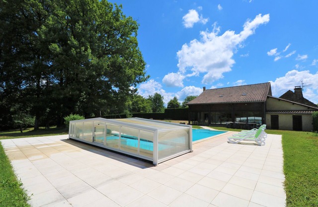 Traditional dordogne stone house with private pool set in immaculate coutryside.