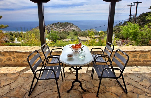 Casa tradicional en Creta con impresionantes vistas, capacidad para 3 personas.