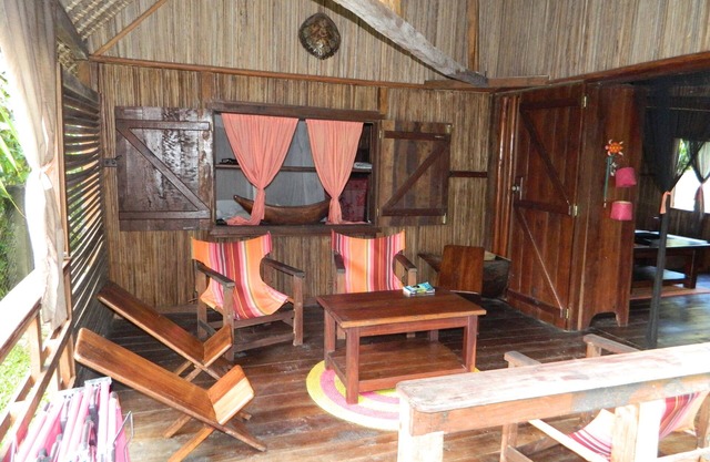 Palisandro Casa tradicional en la isla con esteras