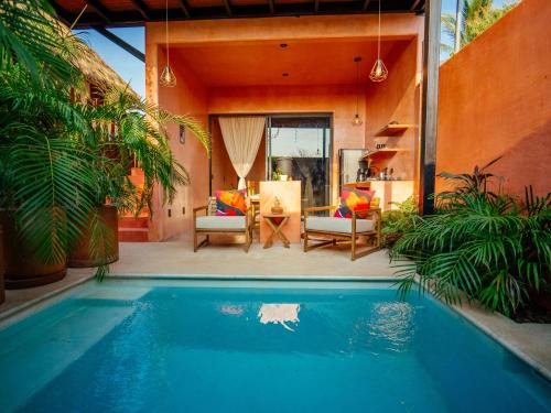 Tranquil Oasis w private pool in La Punta Zicatela