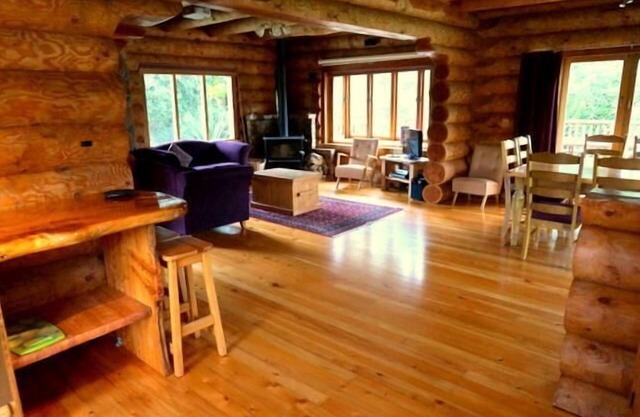 Cabaña de madera en un hermoso Natural Ubicación