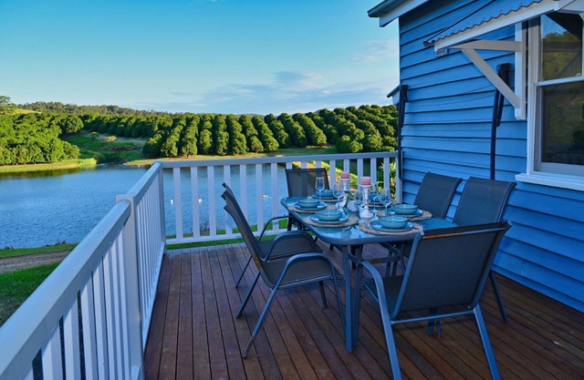 Tranquil Sunshine Coast hinterland farm stay on a working Macadamia farm