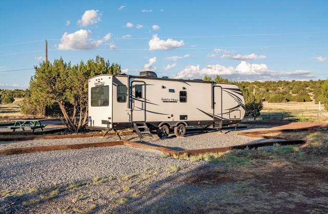 Travel Trailer in God's Country.