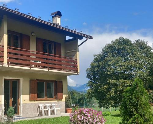 Traveller's home in the Dolomites