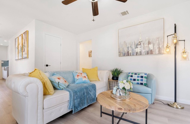 Trendy & Airy Home Near SoCo – Walk to Hot Spots!