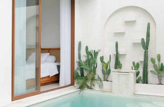 Tropical Minimal-Lux Villa 2BR, 10mnt to Batu Belig Beach