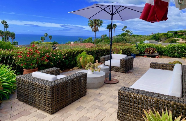 Santuario de Malibu con vista al mar tropical con piscina de sal climatizada, spa, pozo de fuego, playas