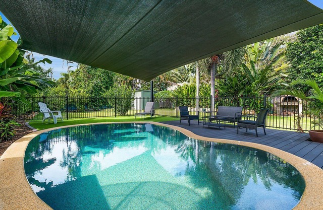 Retiro tropical, aire acondicionado y hermosa piscina!